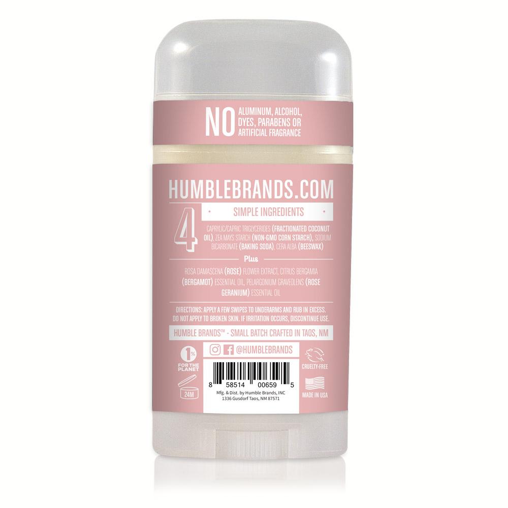 all natural deodorant - moroccan rose