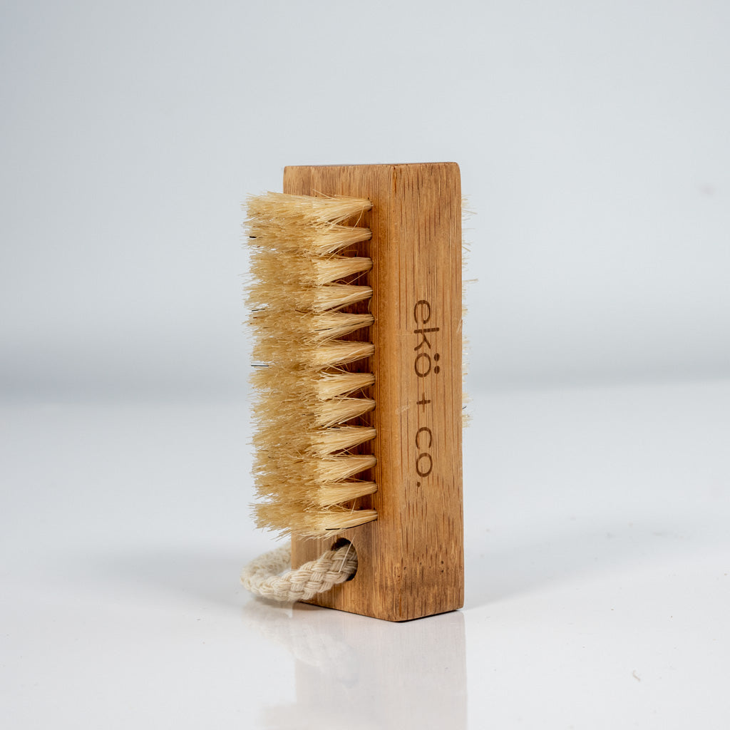 wooden nail brush