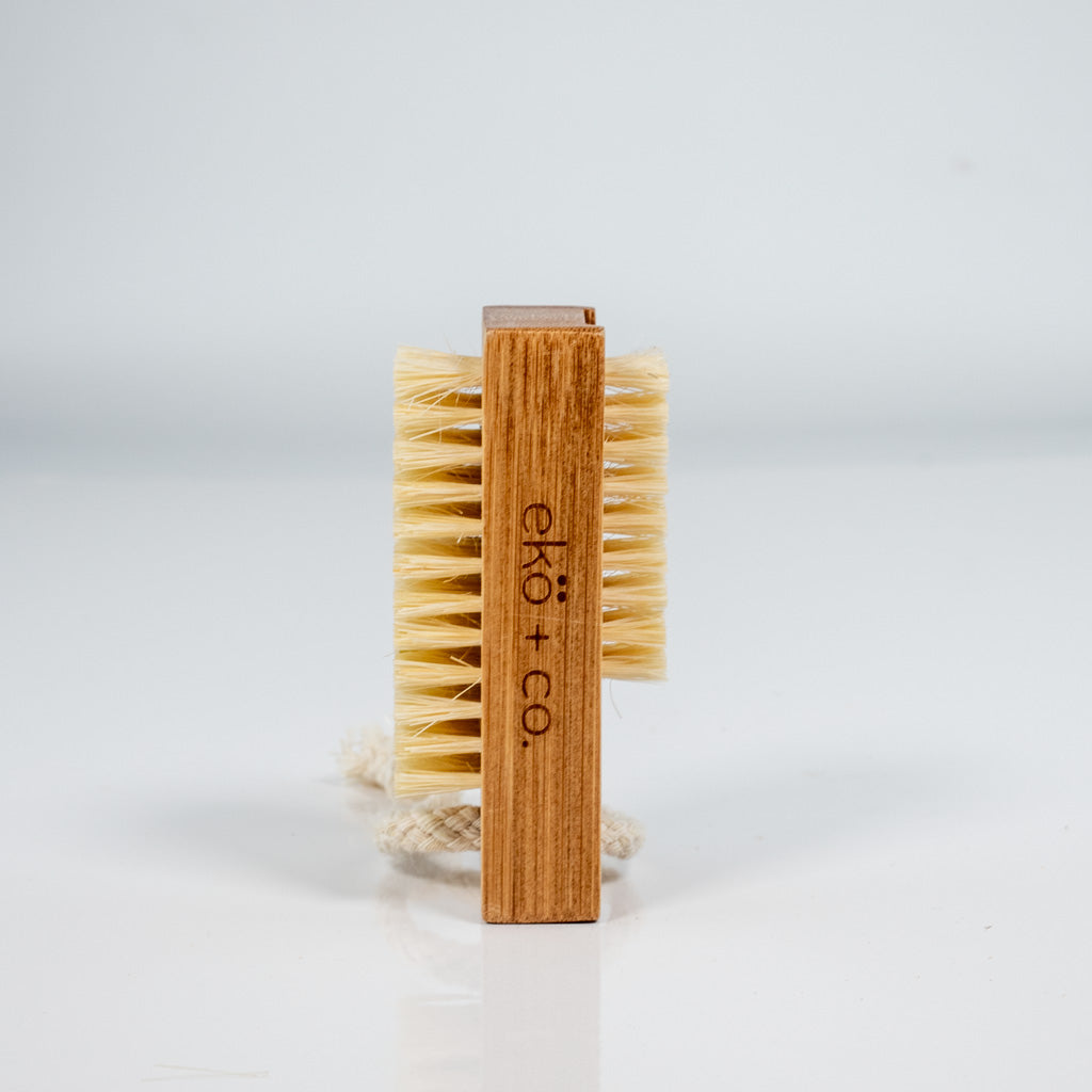 wooden nail brush