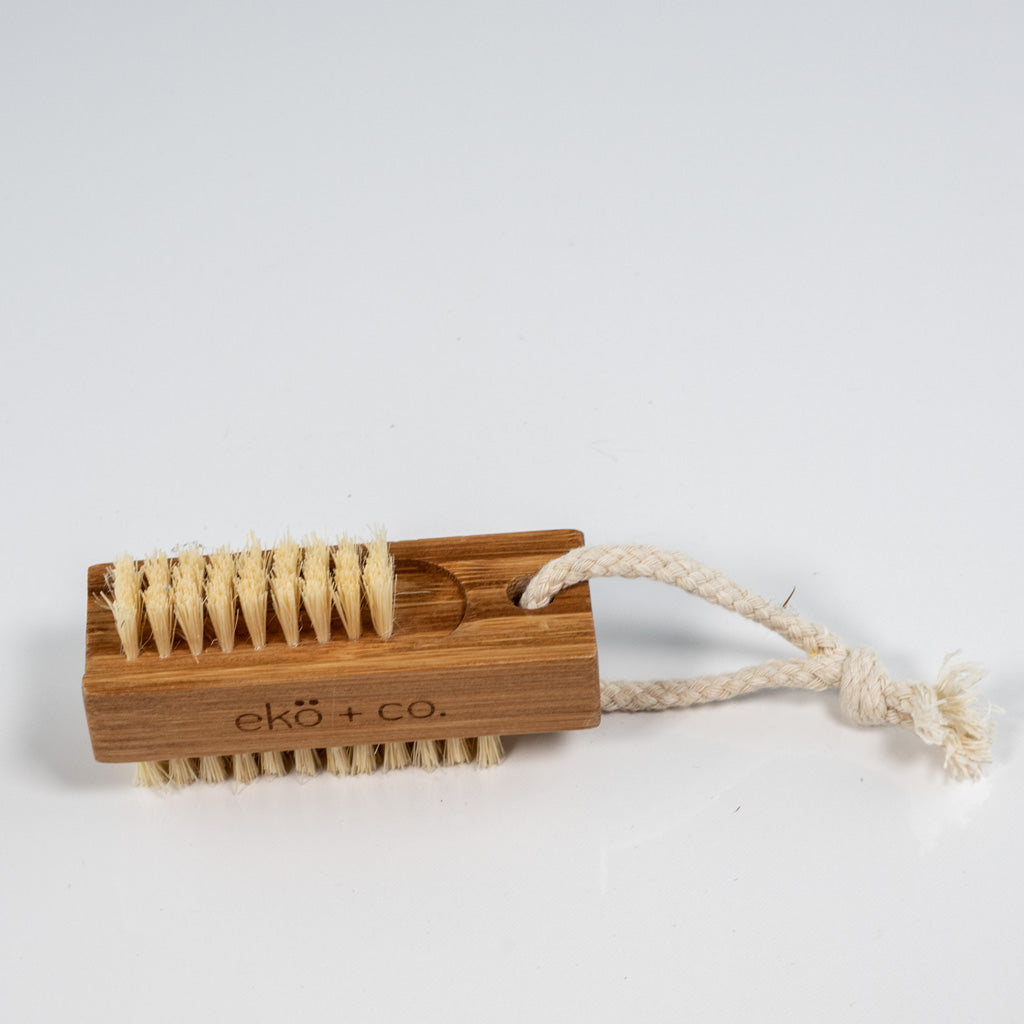 wooden nail brush