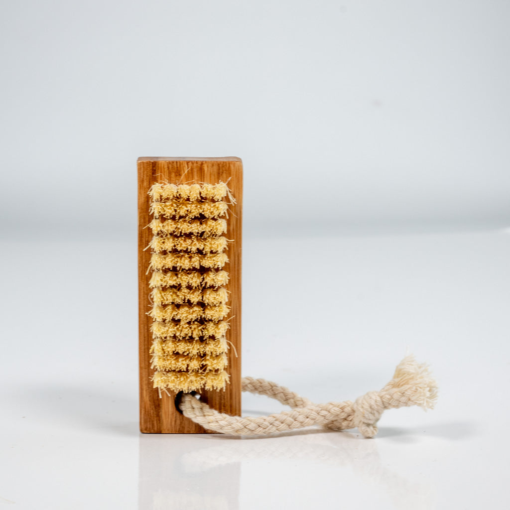 wooden nail brush