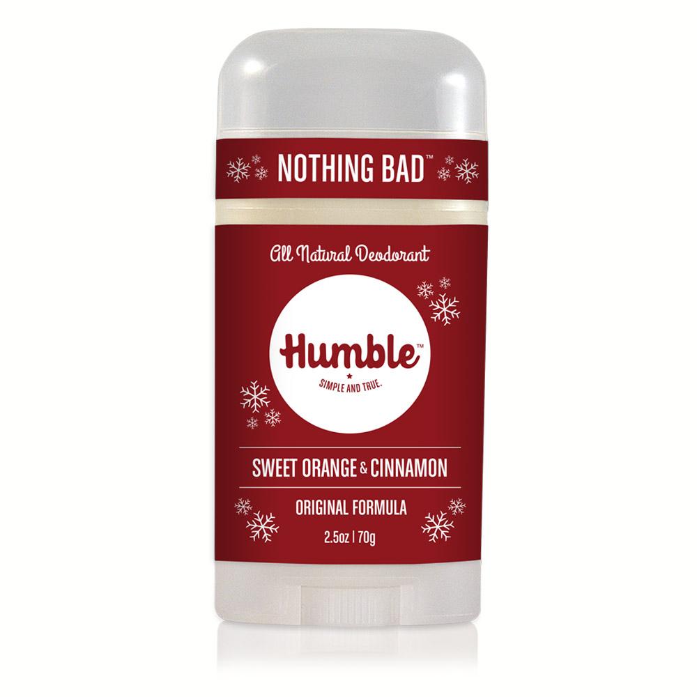 all natural deodorant - sweet orange & cinnamon