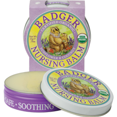 organic nursing balm - breastfeeding cream for sensitive nipples