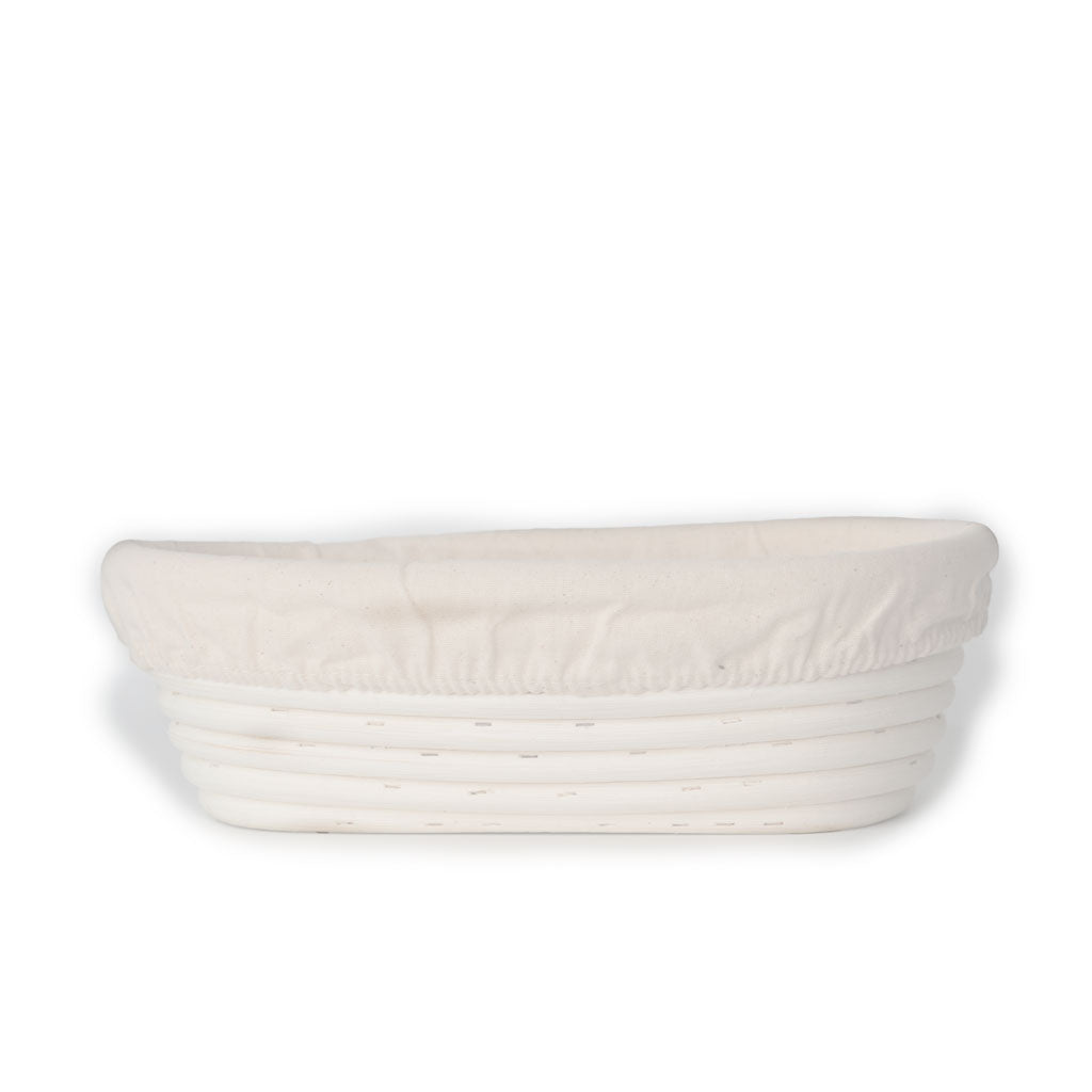 banneton oval bread proofing basket with liner