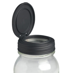 mason jar lid FLIP cap