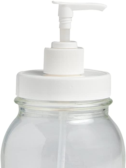 mason jar dispenser lid pump