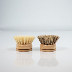 bamboo brush replacement head with natural bristles