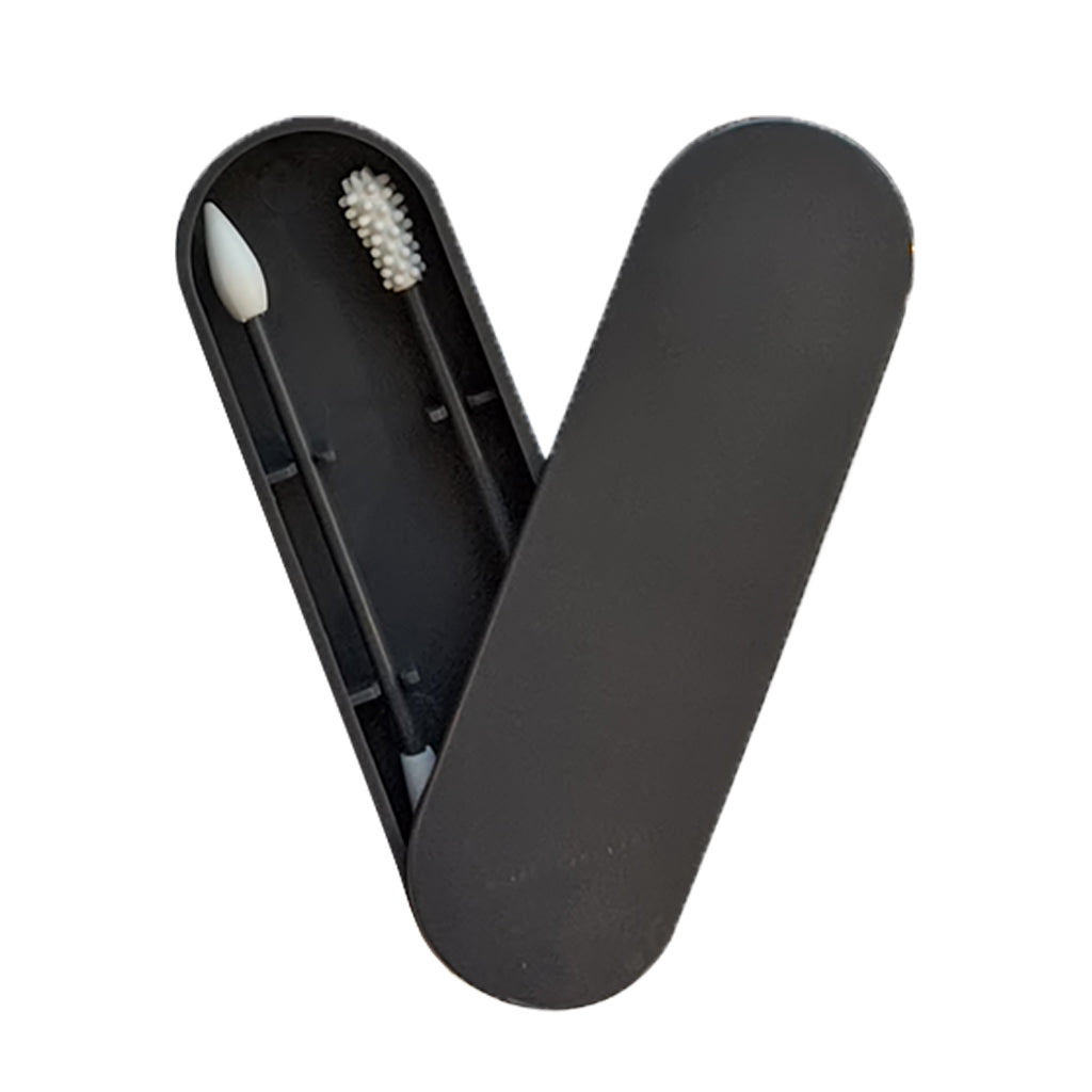 Reusable Ear/Make-Up Swab | 2 PCS Silicone Swabs with Case