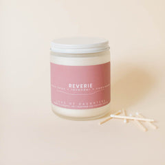 reverie (tonka bean + lavender + cedarwood) - all natural organic scented candle