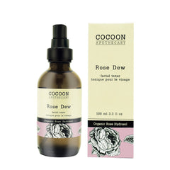 rose dew facial skin toner - vegan & plant based