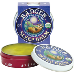 sleep organic balm - lavender & bergamot | badger