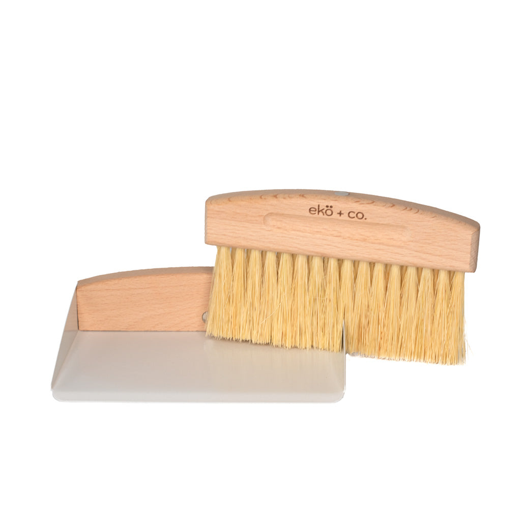 mini brush dustpan table sweep broom set