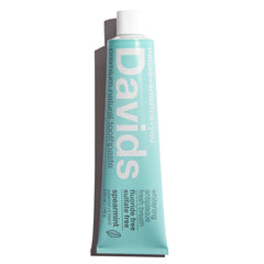 David's spearmint toothpaste metal tube