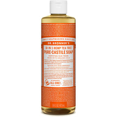 organic pure castile liquid soap - tea tree | Dr. Bronner's