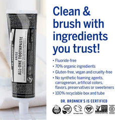 anise vegan natural toothpaste | Dr. Bronner's