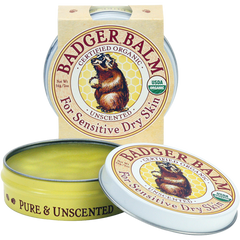 unscented badger balm - sensitive skin moisturizer