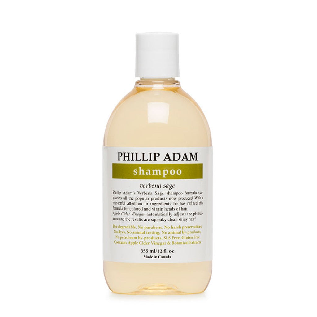 apple cider vinegar shampoo - verbena + sage | phillip adam